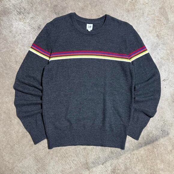 Y2K GAP Striped Sweater - Picture 1 of 8